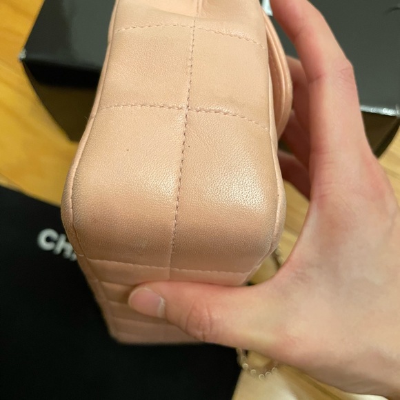 Chanel pink chocolate bar flap bag - Picture 6 of 12